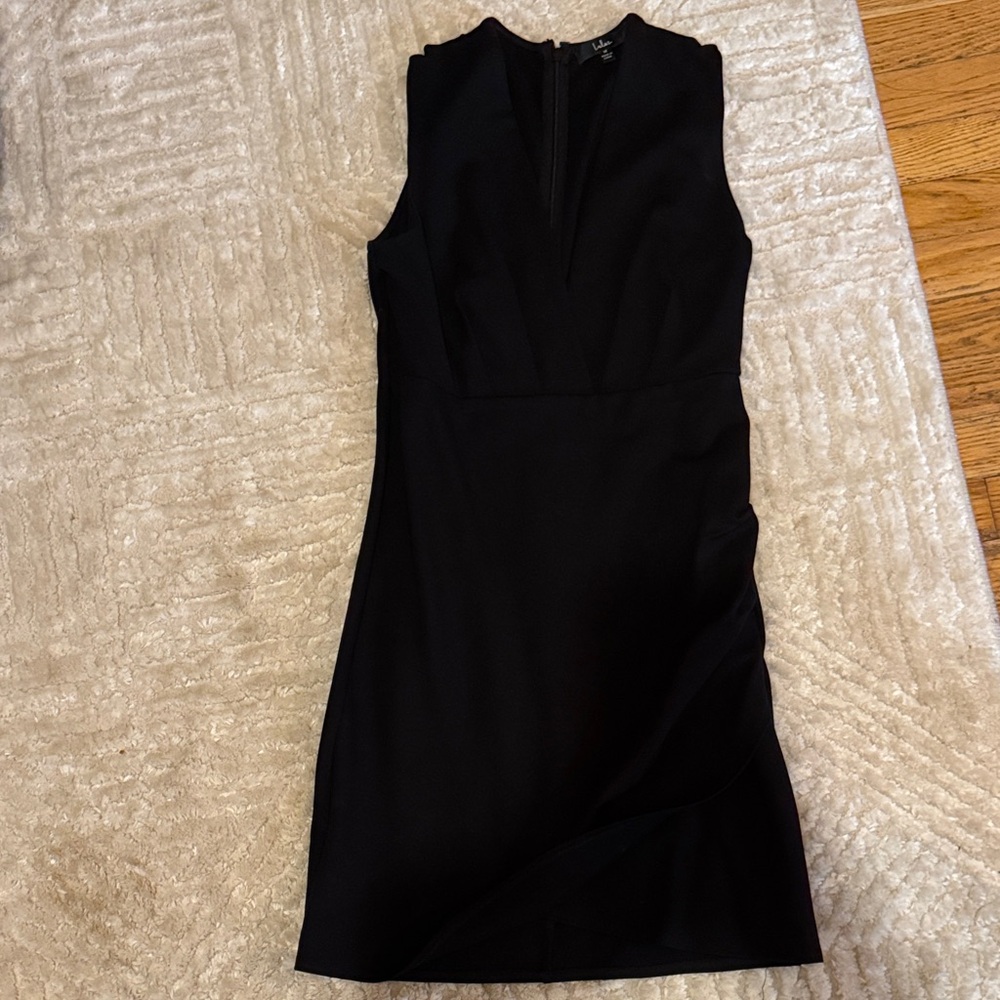 Lulu's Classic Black Mini Dress